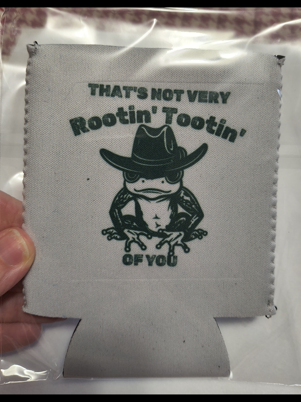 Frog Graphic Koozie